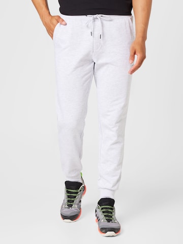 JACK & JONES - Tapered Pantalón 'GORDON SHARK' en blanco: frente