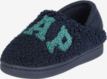 GAP - Pantufa 'Plano' em azul: frente