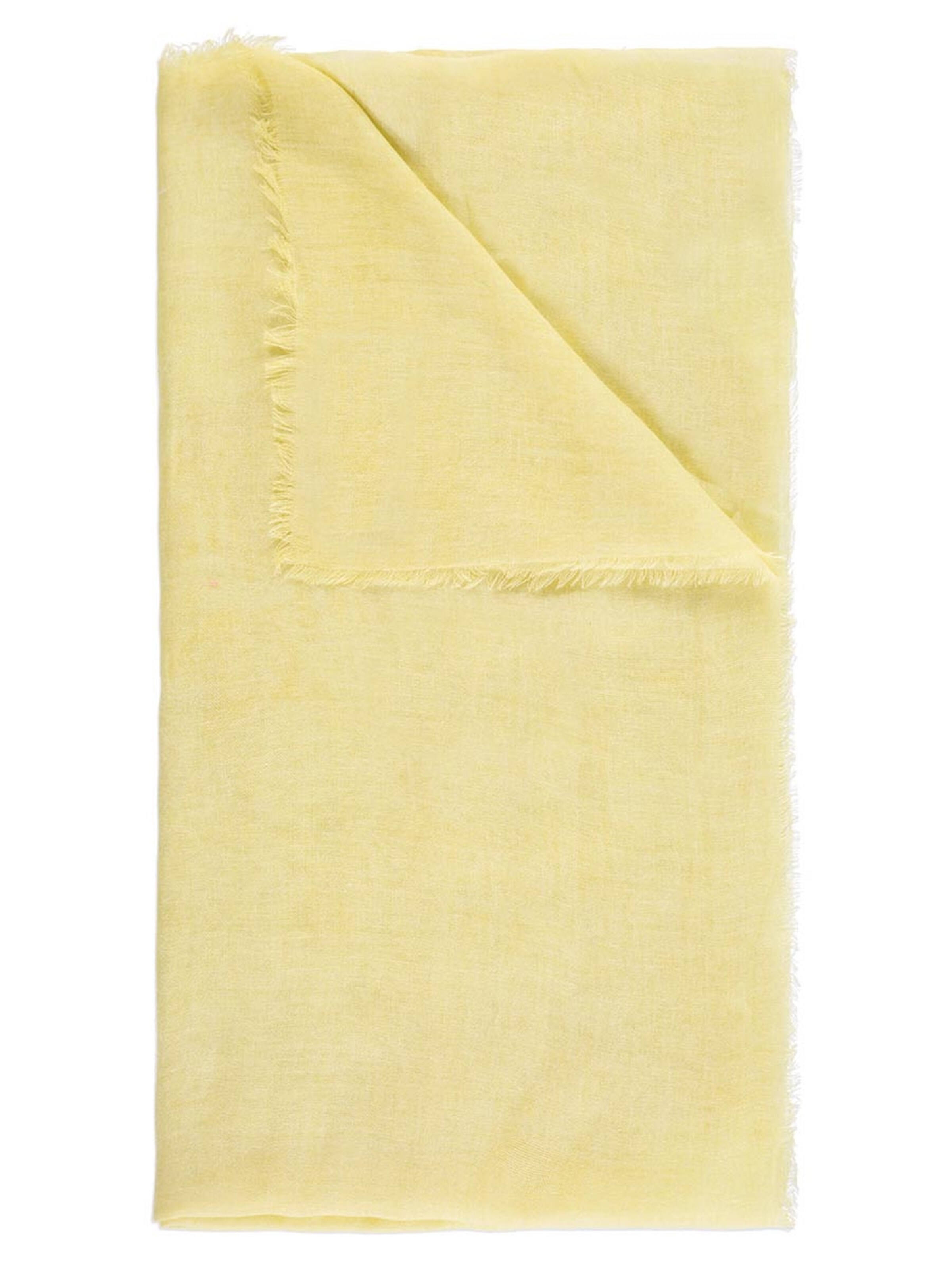 Passigatti Wrap 'Schal uni' in Yellow