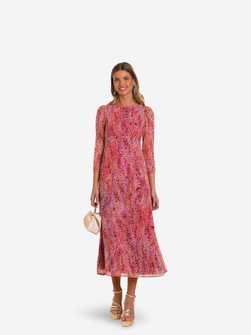 Robe THE-ARE en mélange de couleurs : devant