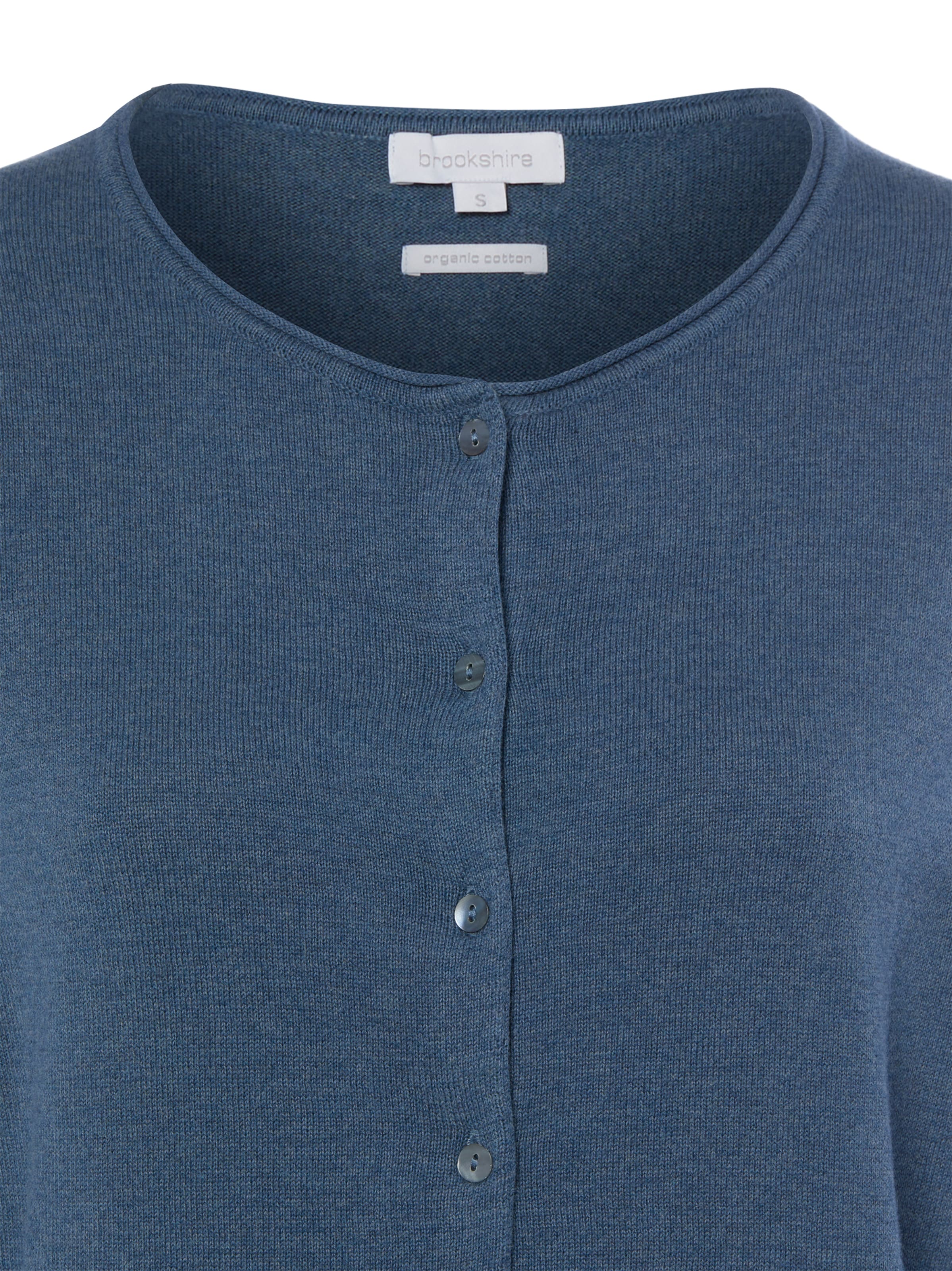 Brookshire Gebreid vest in Blauw