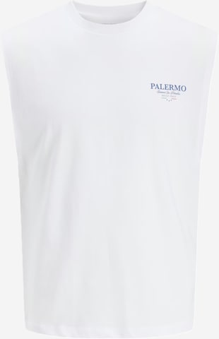 JACK & JONES T-Shirt 'JORSummer' in Weiß: Vorderseite