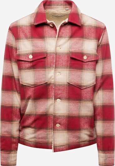 AllSaints Prehodna jakna 'HAWKINS' | bež / rjava / rdeča barva, Prikaz izdelka