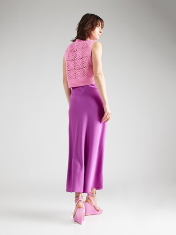 VILA Skirt 'ELLETTE' in Purple