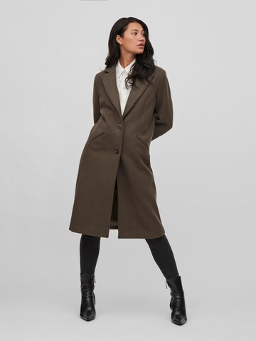 VILA Between-Seasons Coat 'VALJI' in Brown