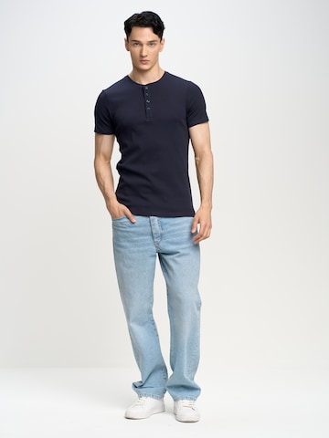 BIG STAR Shirt 'Basicag' in Blue