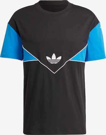 ADIDAS ORIGINALS Shirt in Black: front