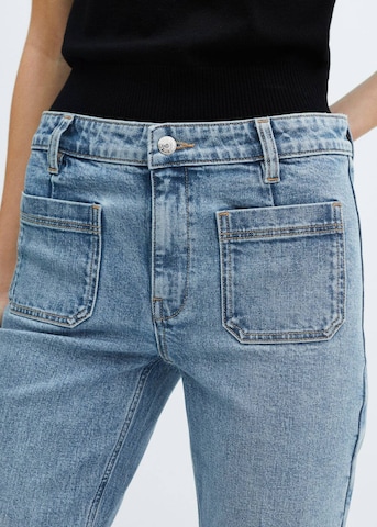 MANGO Flared Jeans 'Alex' i blå