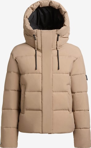 Veste d’hiver 'Valina2' khujo en beige : devant