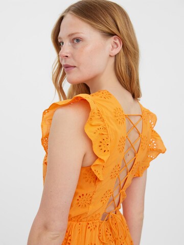 VERO MODA Summer Dress 'Naima' in Orange