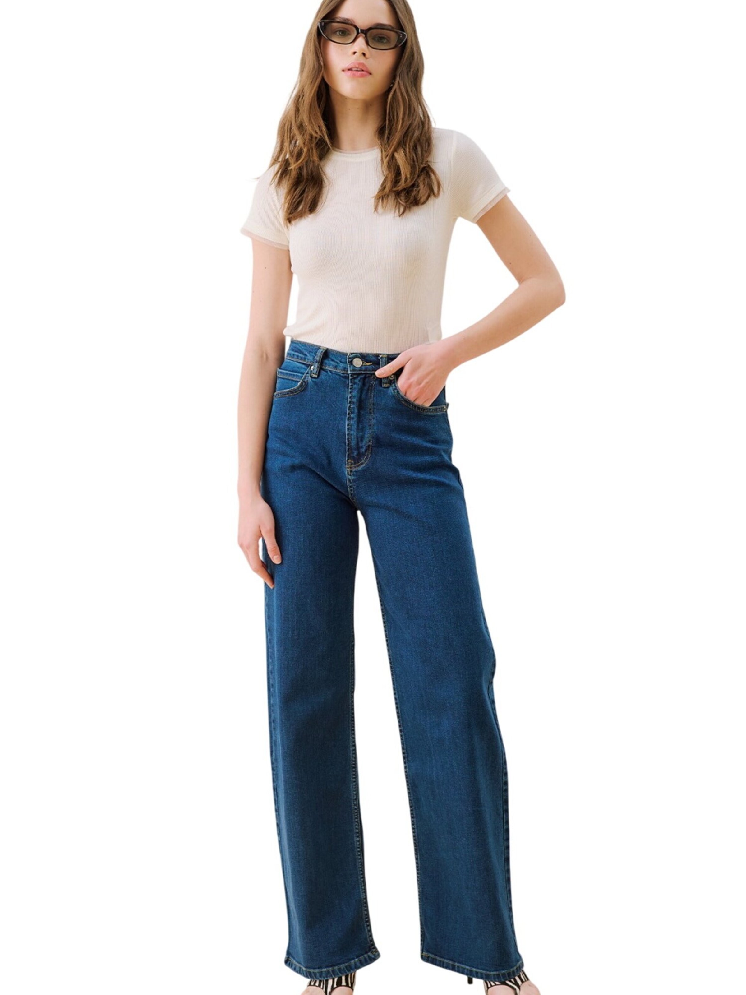 MANUKA Regular Jeans‌‌‌‌‌ in Blau