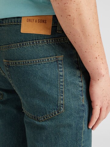 Regular Jeans 'ONSEDGE GREENOD' de la Only & Sons pe verde