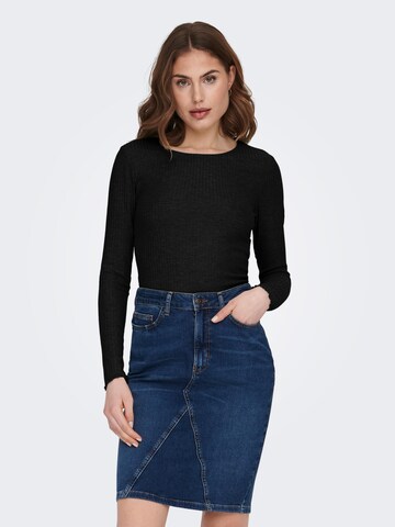 ONLY - Camiseta 'Emma' en negro: frente