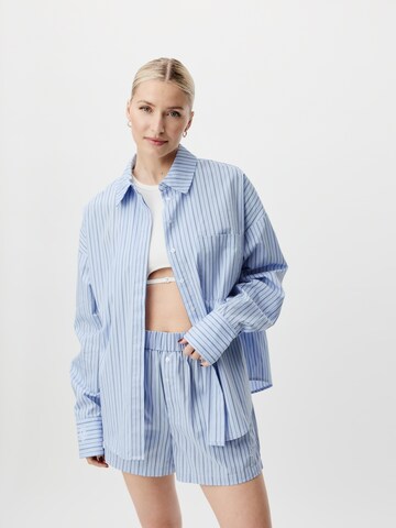 LeGer by Lena Gercke - Blusa 'Farine' en azul: frente