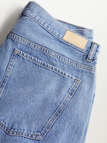 MANGO Wide Leg Jeans 'NORA' in Blau