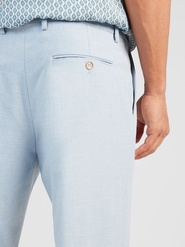 BURTON MENSWEAR LONDON - Tapered Pantalón de pinzas en azul