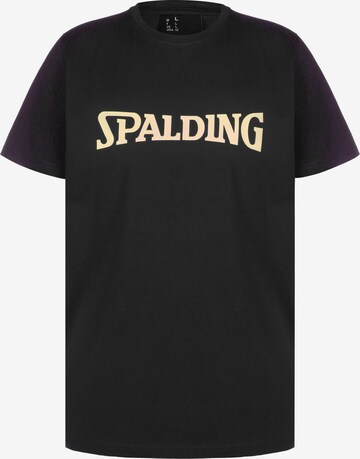 SPALDING Performance Shirt in Black: front