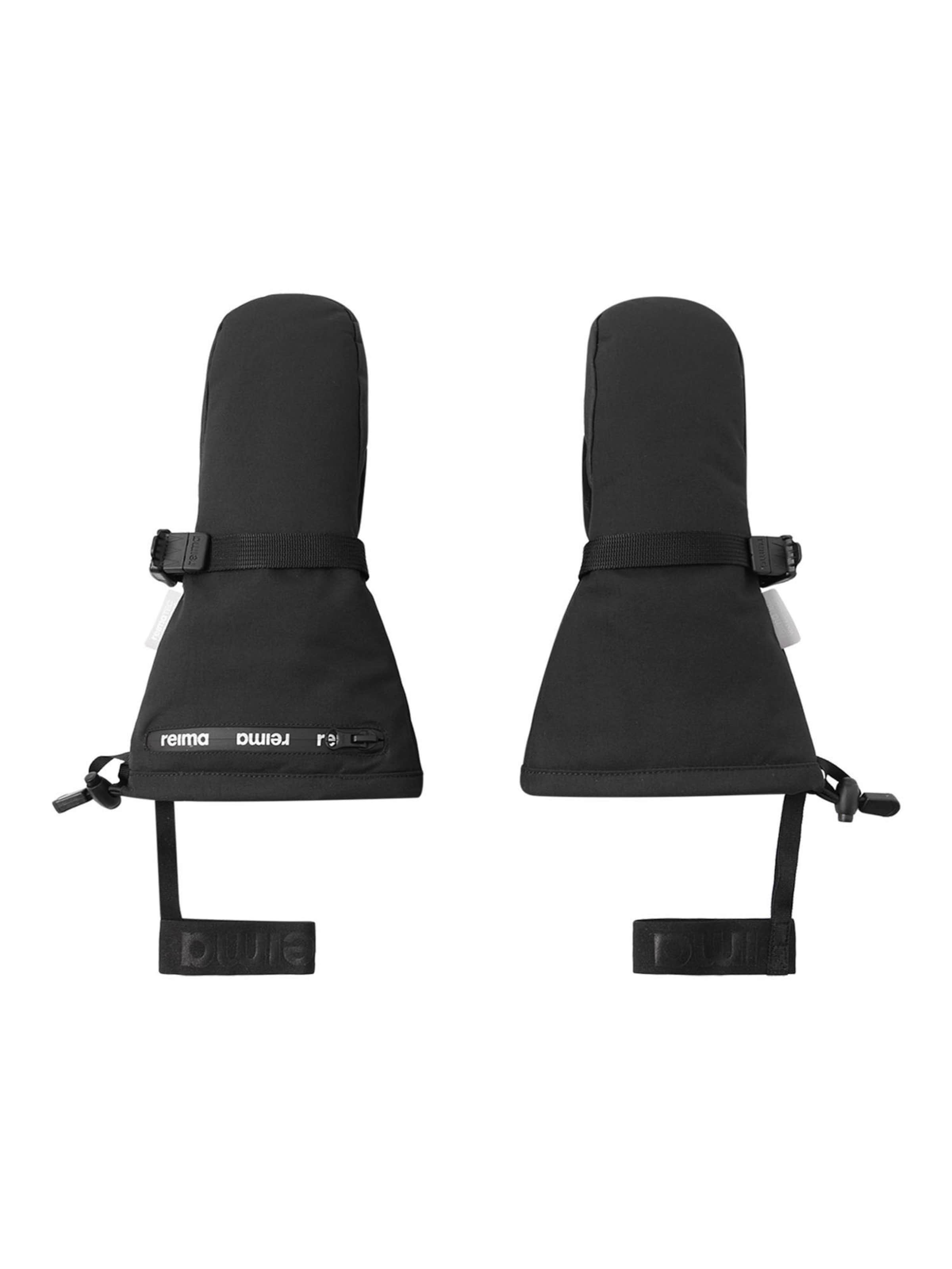 Reima Sporthandschuhe 'Snoukka' in Schwarz: Vorderseite