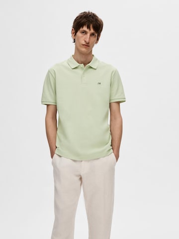 SELECTED HOMME Shirt 'DANTE' in Green: front