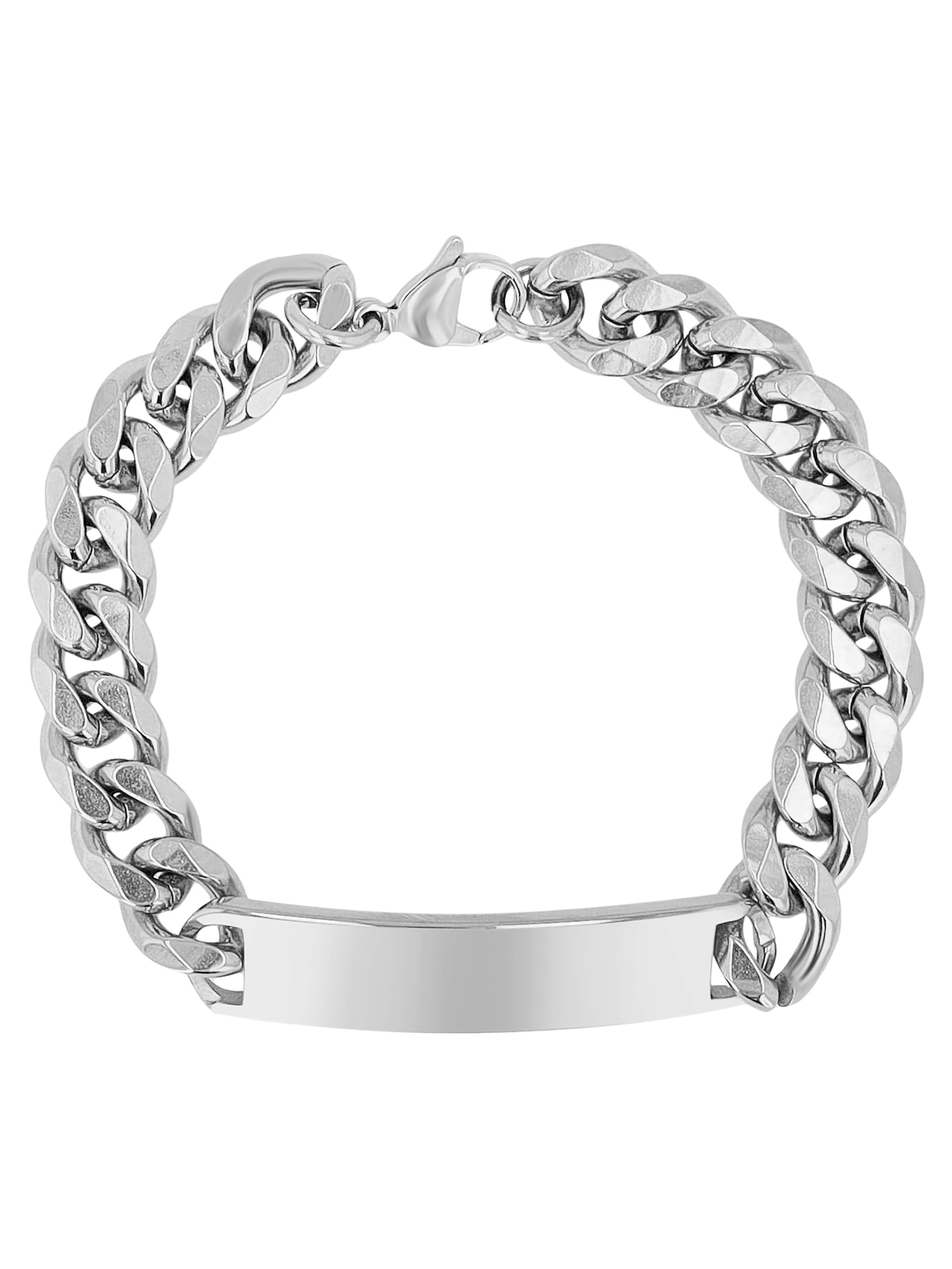Akzent Bracelet 'Rokas, langlebig' in Silver: front