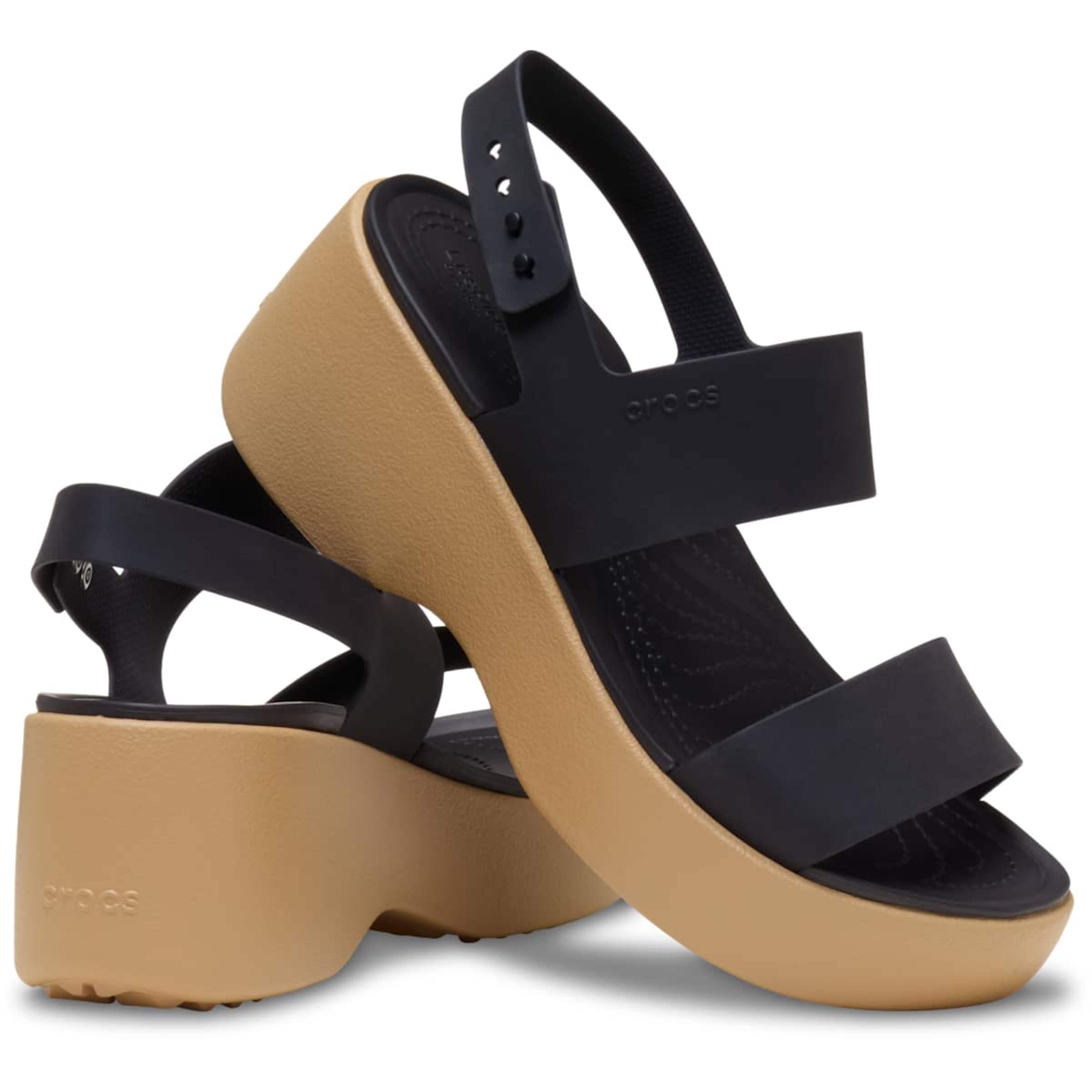 Crocs - Sandália em preto