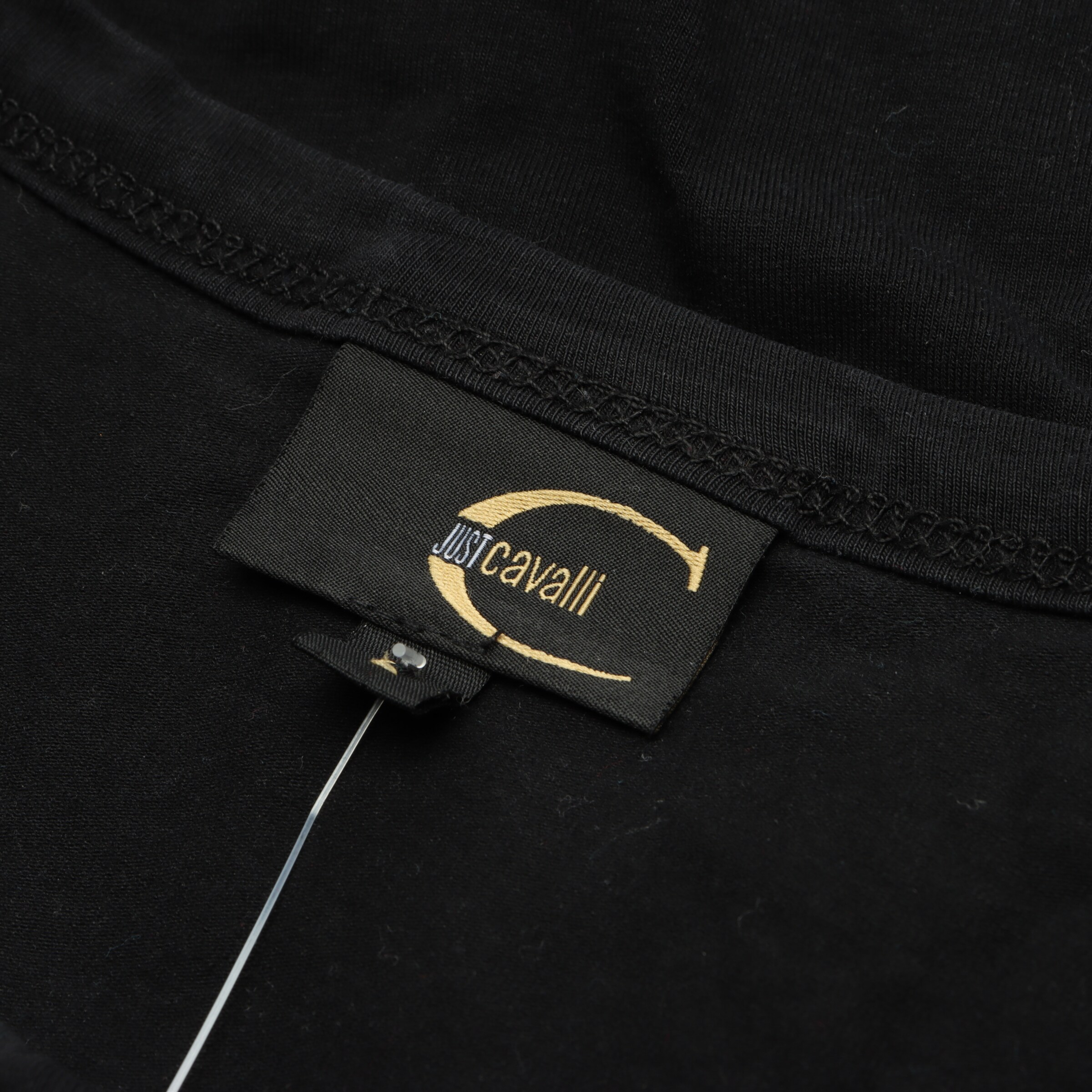 roberto cavalli Freizeithemd / Shirt / Polohemd langarm L in Schwarz