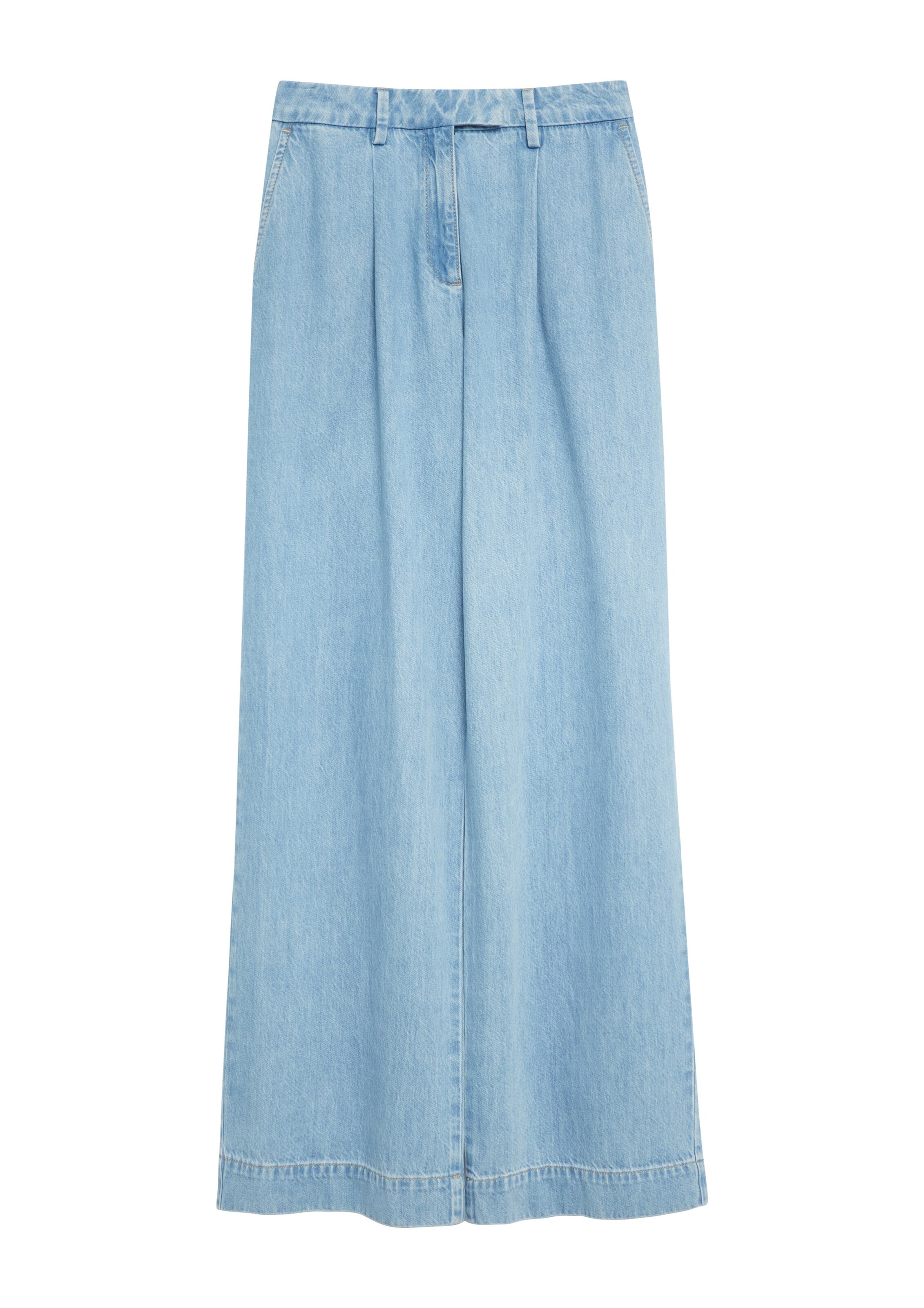 COMMA Wide leg Jeans in Blue: front