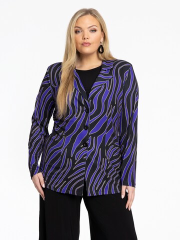 YOEK Blazer in Black: front