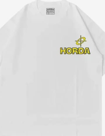 T-Shirt 'T-Shirt Bianca CULTURE 100% Cotone Made in Italy' Horda en blanc : devant