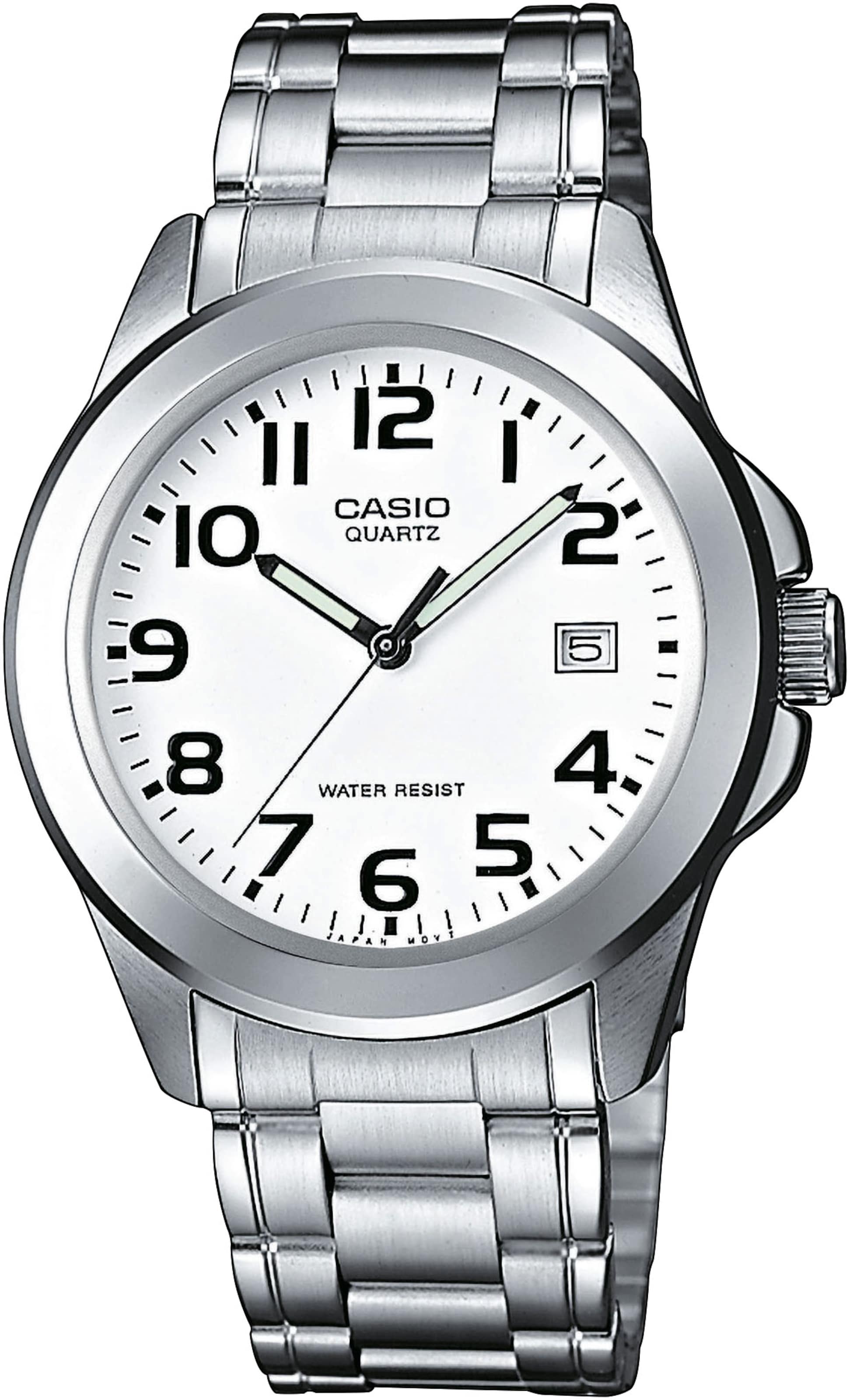 CASIO Analog Watch in Silver: front