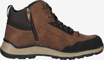 Relife Lace-Up Boots in Brown