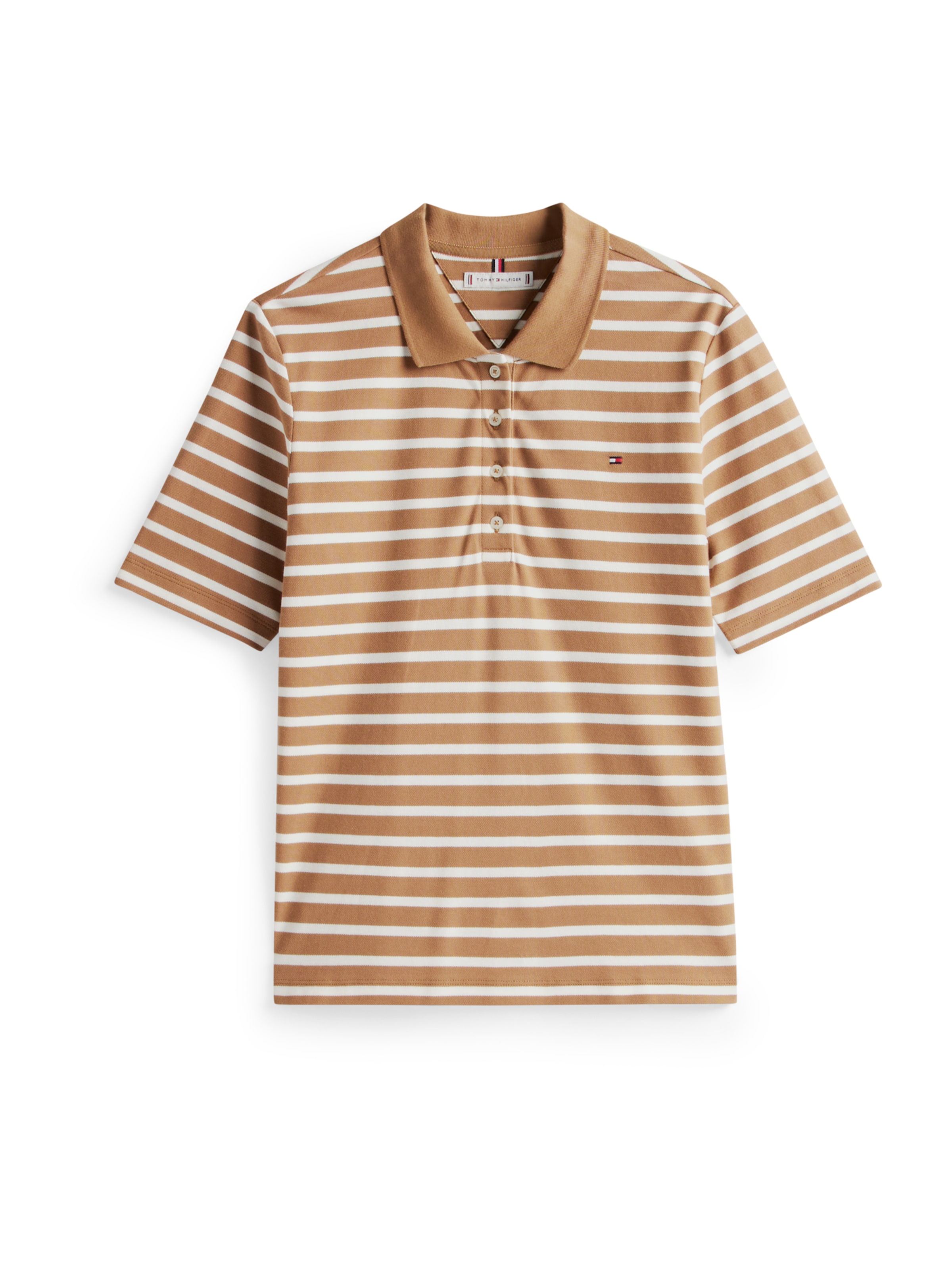 brūns TOMMY HILFIGER T-Krekls '1985': no priekšpuses