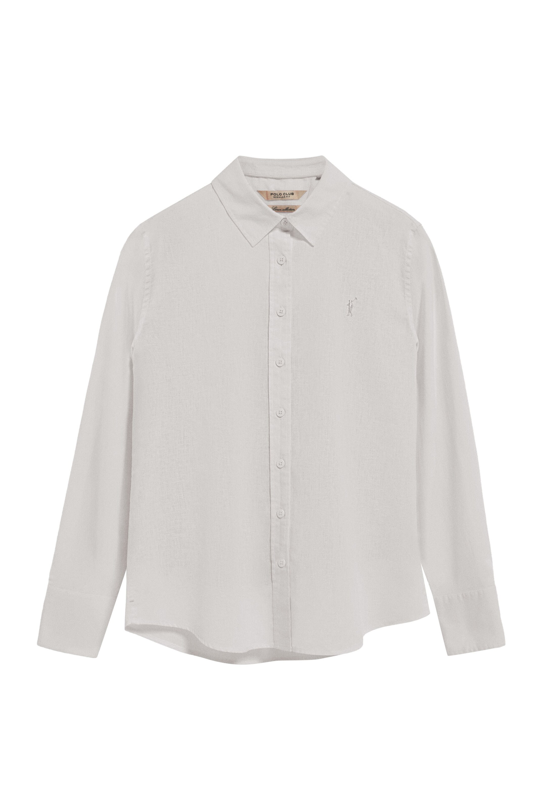 Polo Club Blouse in White: front
