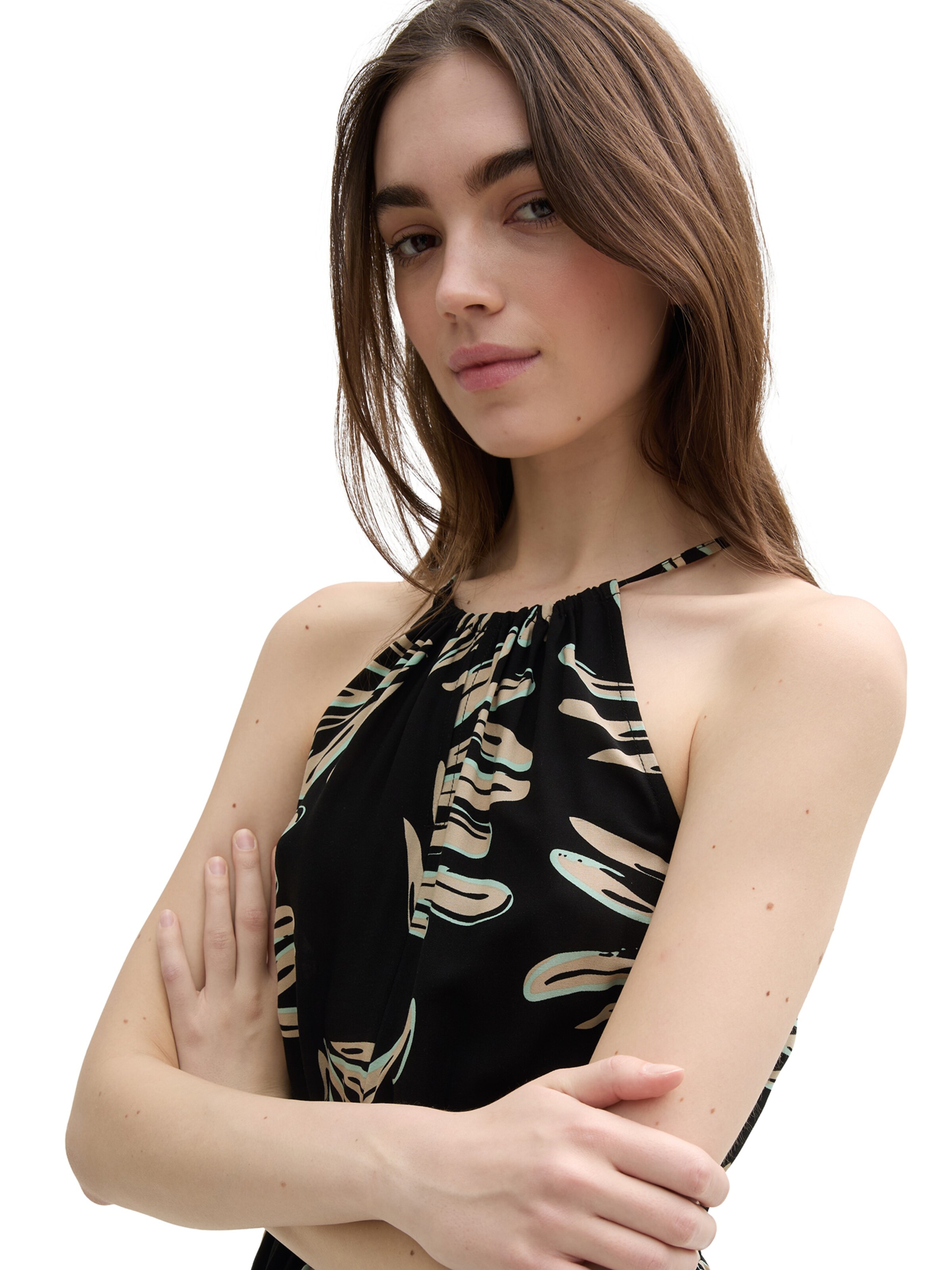 TOM TAILOR DENIM Summer Dress in Black