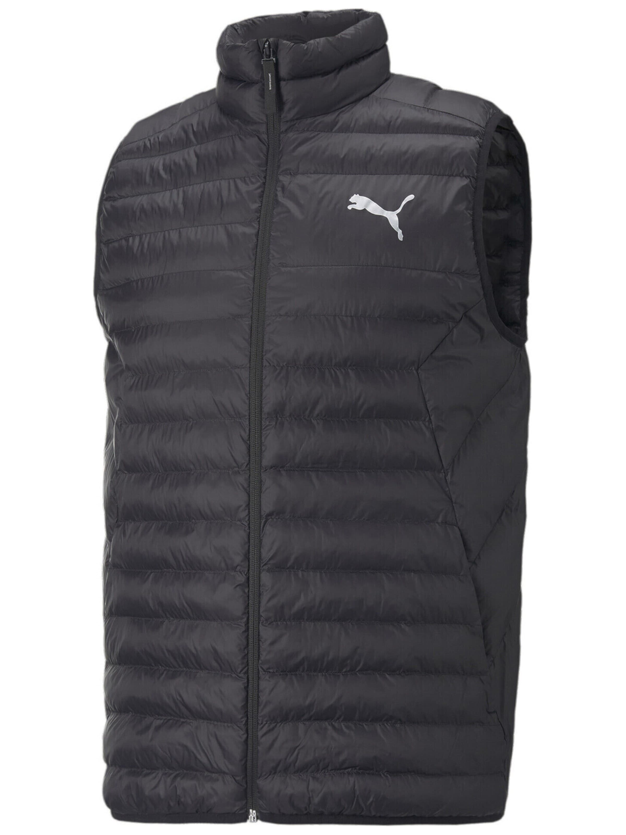 PUMA - Chaleco 'Puma Packlite' en negro: frente