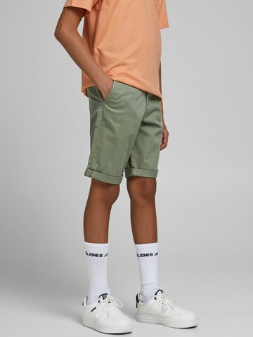 Regular Pantaloni 'Bowie' de la Jack & Jones Junior pe verde