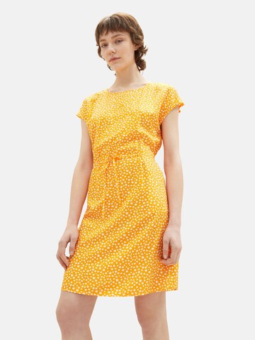 TOM TAILOR DENIM Summer Dress in Orange