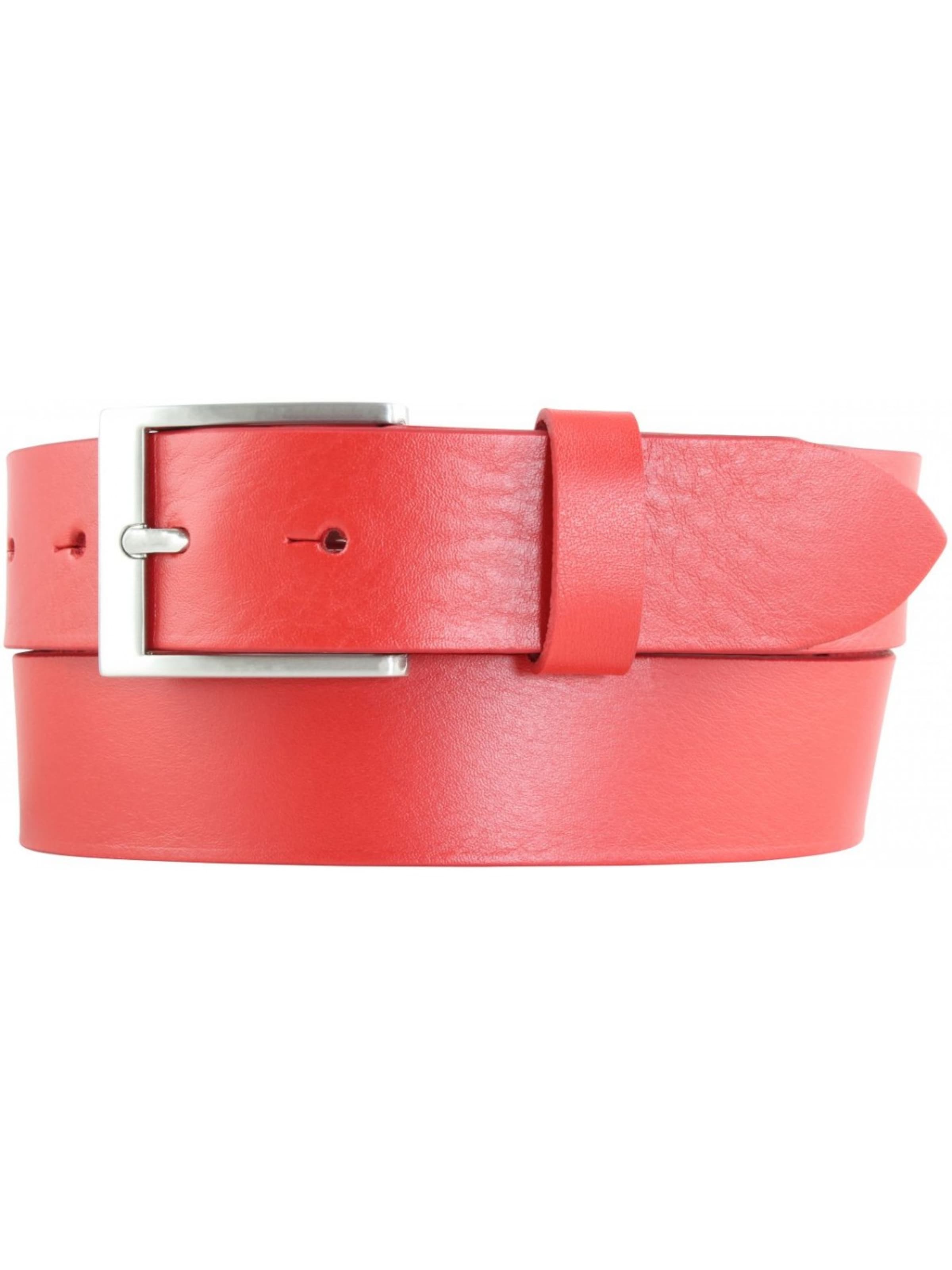 BELTINGER Gürtel 'Siracusai'‌‌‌‌ in Rot: Vorderseite