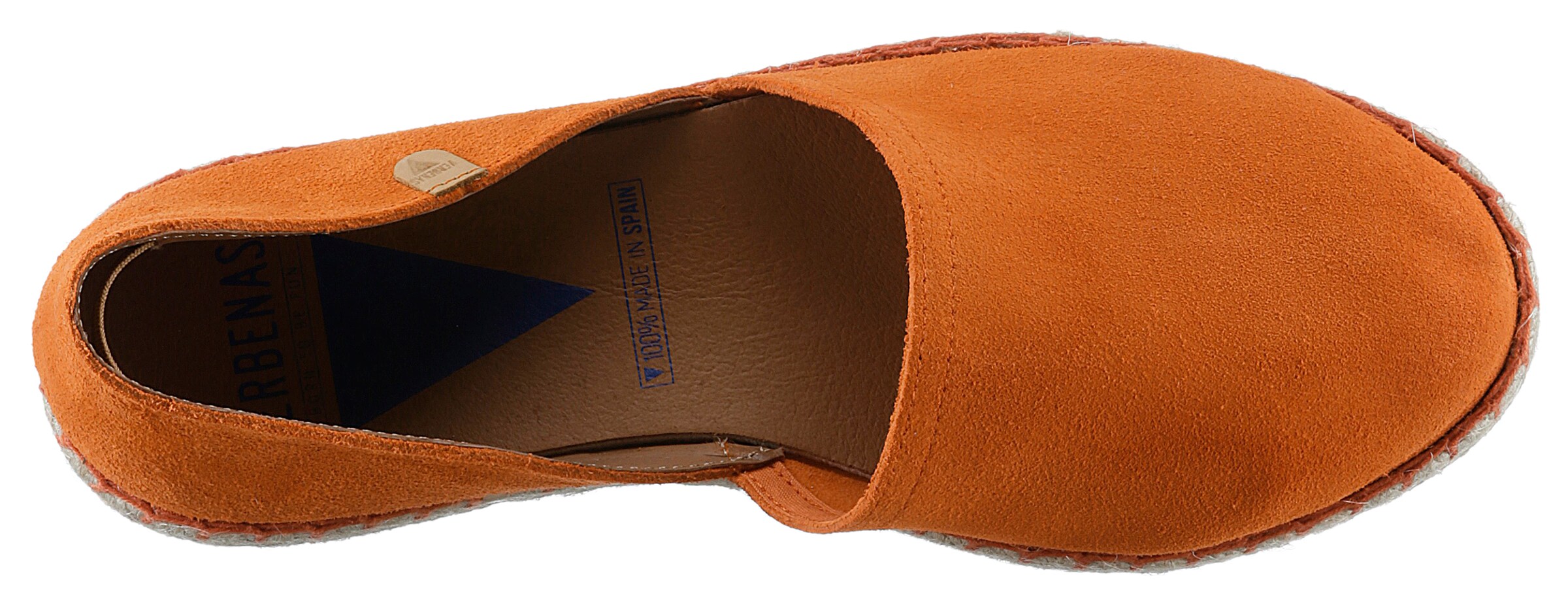 VERBENAS Espadrilles 'Carmen Serraje' in Orange