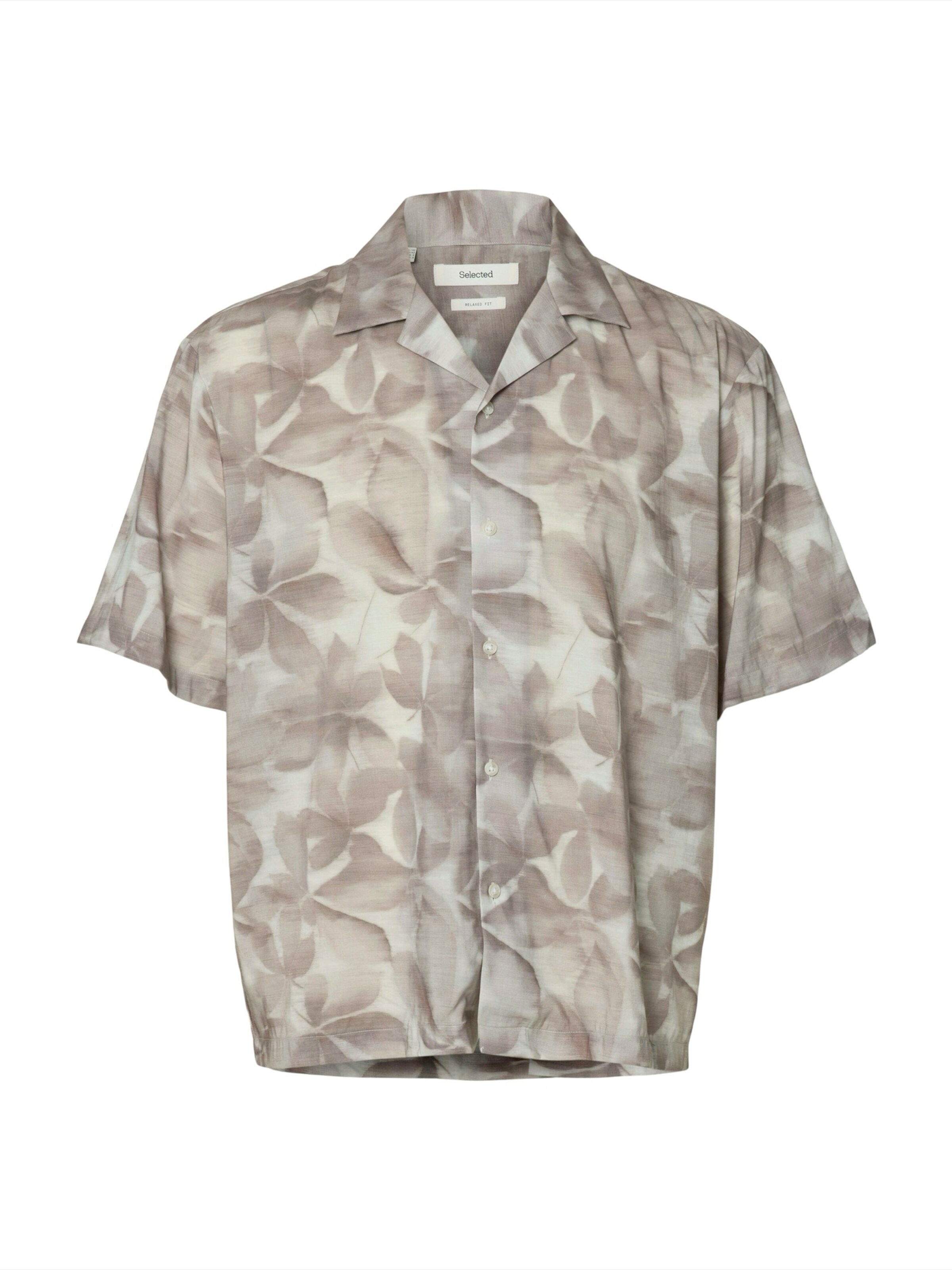 SELECTED Πουκάμισο 'SLHAIR' σε καφέ: μπροστά
