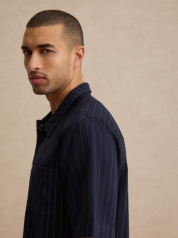 Coupe regular Chemise 'Phil' DAN FOX APPAREL en bleu