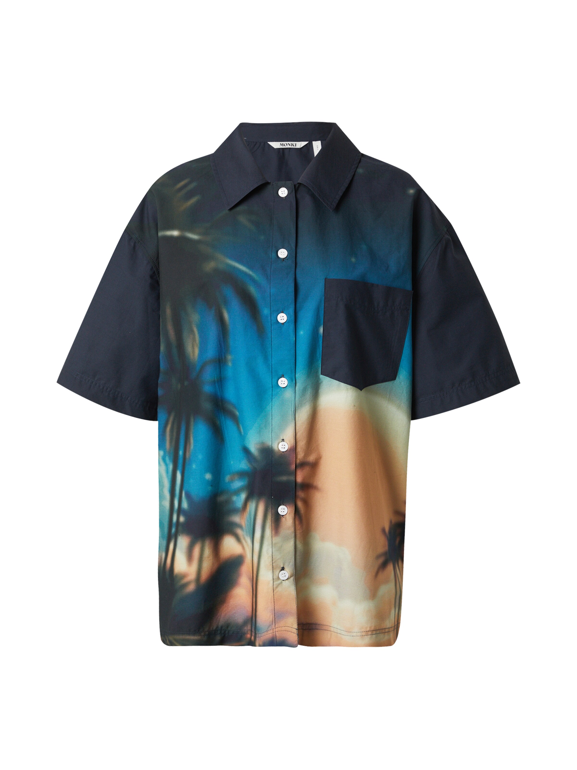 Monki Pluus, värv sinine: eest vaates