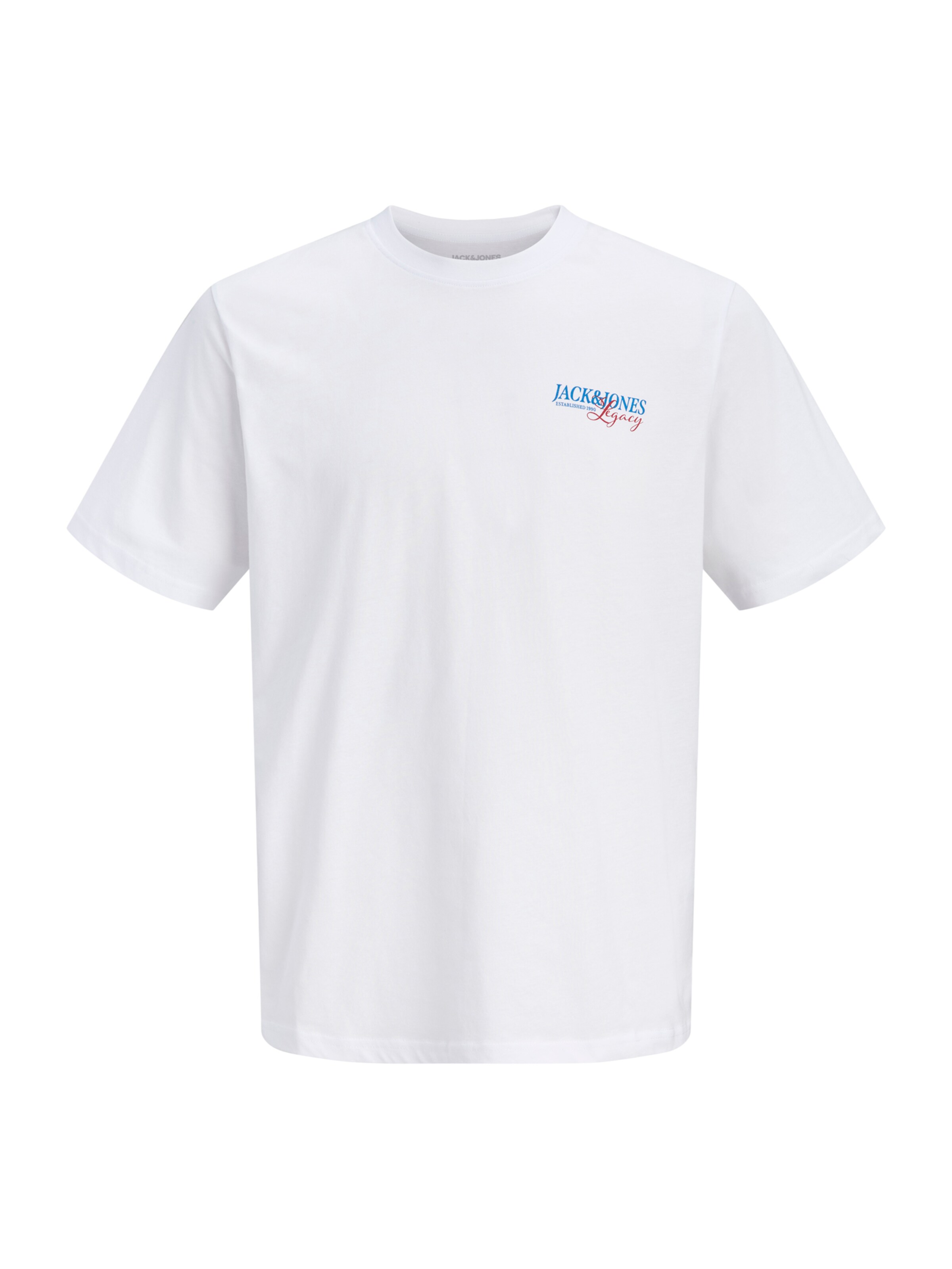 JACK & JONES - Camiseta 'JJJADE' en blanco: frente