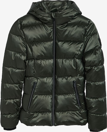 Polo Club Winter Jacket in Green: front