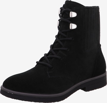 Legero Lace-Up Ankle Boots ' Soana' in Black: front