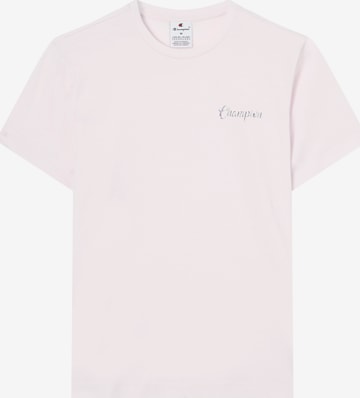 Champion Authentic Athletic Apparel Shirt in Pink: front