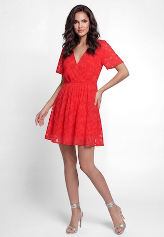 Robe 'Festive' faina en rouge