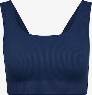 Hummel Sports Bra 'Pulse' in Blue: front