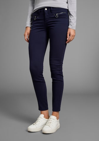 DELMAO Slim fit Pants in Blue