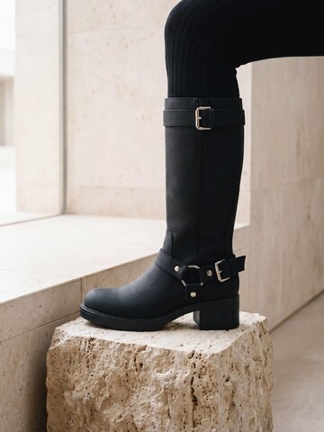nae Vegan Shoes Kozačky 'RUBY' – černá
